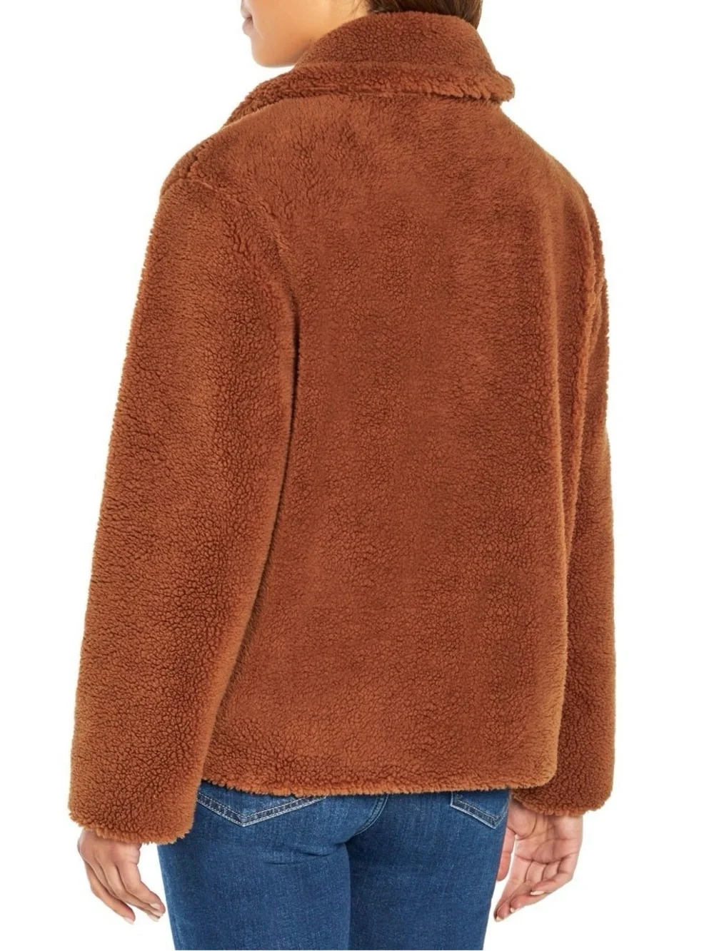 NWT Gap Ladies Sherpa Jacket - Picture 2 of 11